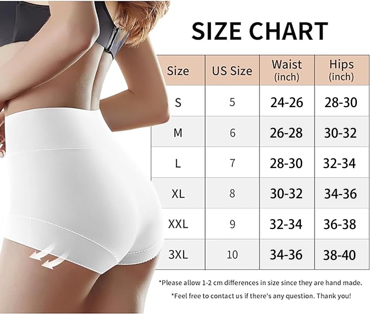 Ultimate Comfort cotton underwear for women,high waisted, Full Coverage, panties for women 4 Pack